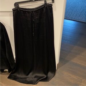 Elegant Black Maxi Skirt